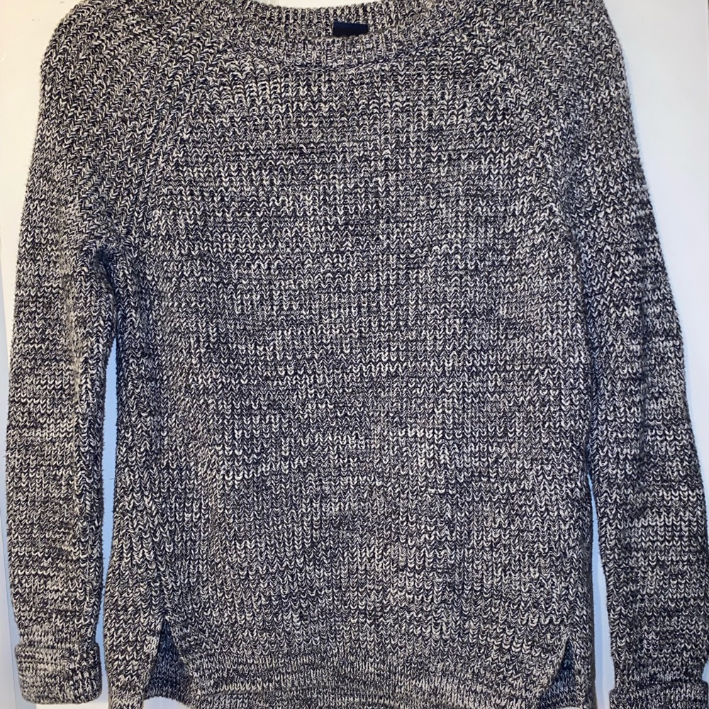 Gap chunky knit grey sweater size L